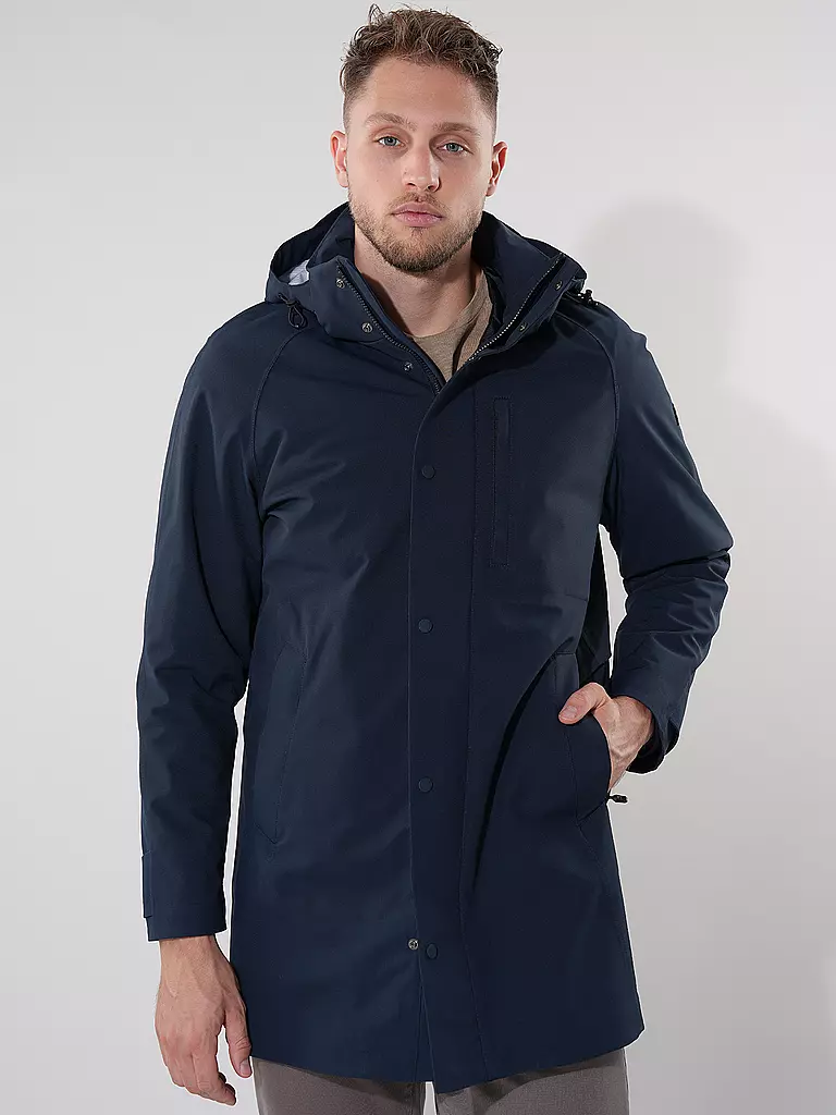PAUL & SHARK Daunenparka 3in1 SAVE THE SEA dunkelblau