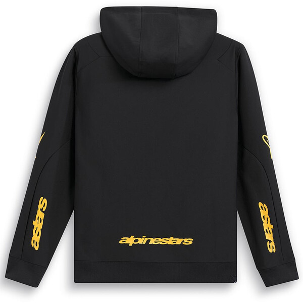 Alpinestars - Sweat zippé à capuche Sessions V3 Noir / Or