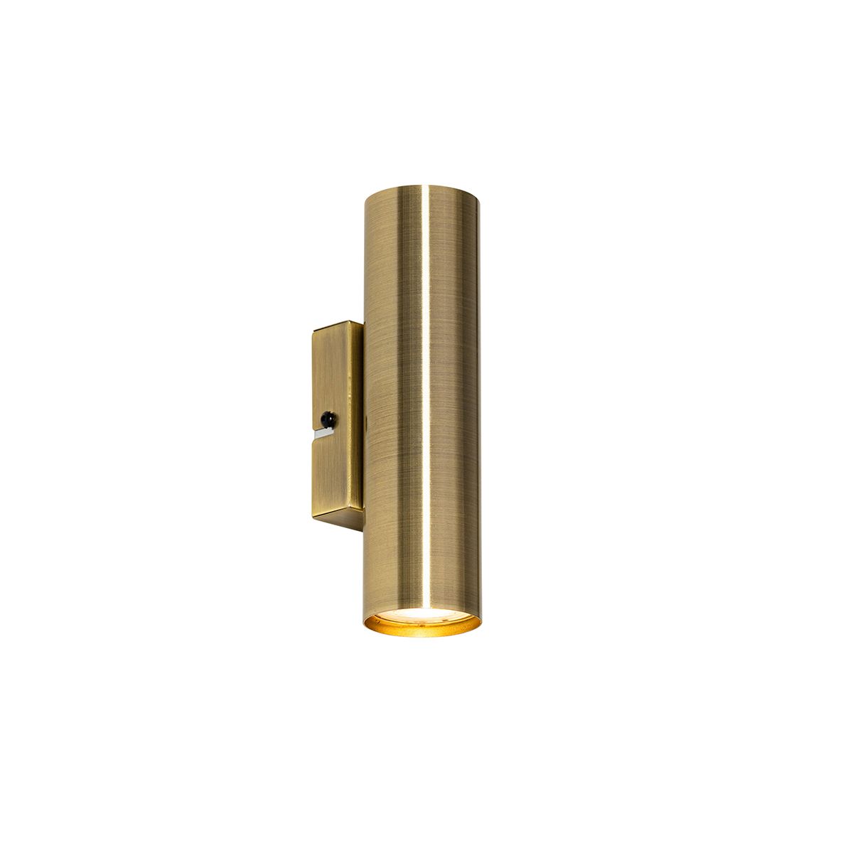 Moderne wandlamp brons 2-lichts - Jeana