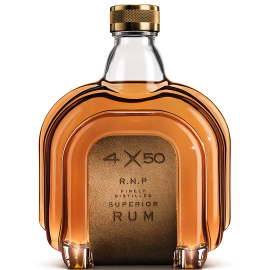 4x50 Finely Distilled Superior Rum 40,5% 0,7L