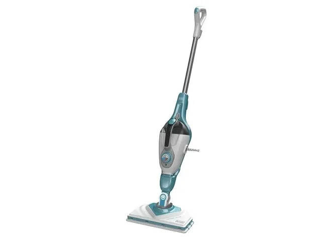 Dampmoppe 1600W 2-i-1 dampmoppe med delta-hoved