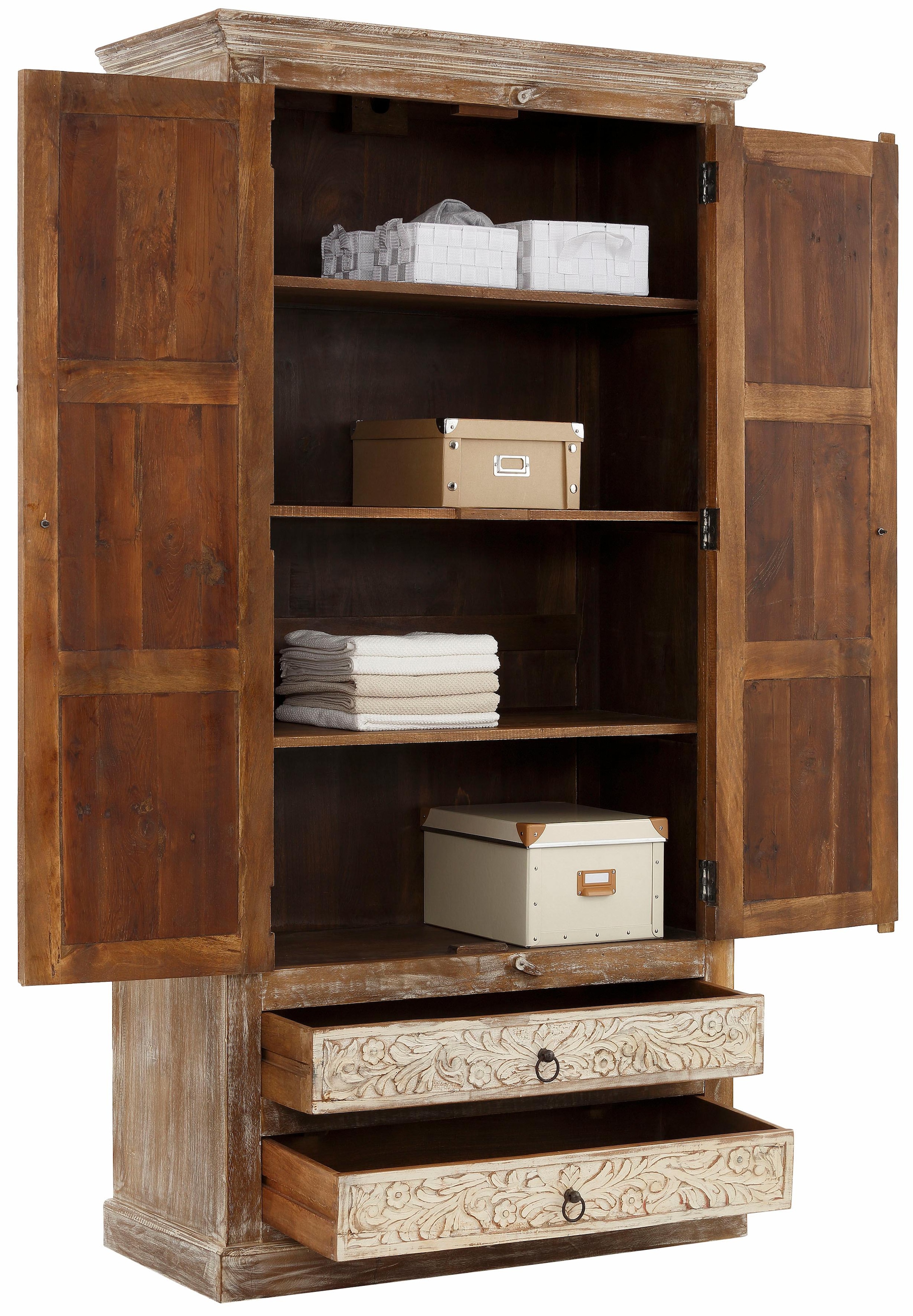 Home affaire Stauraumschrank »Malati« Breite 105 cm