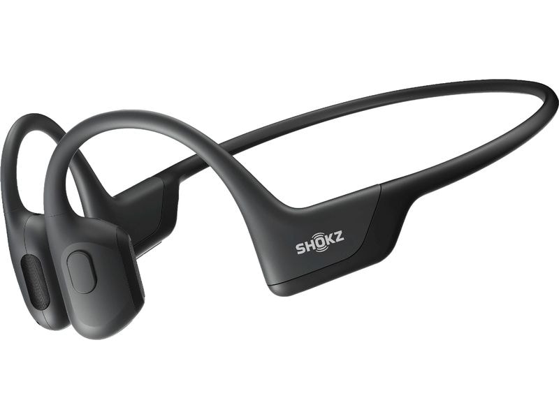 Shokz Wireless Bone Conduction Kopfhörer OpenRun Pro Schwar Premium Sport-Kopfhörer mit unvergleichlicher Soundqualität