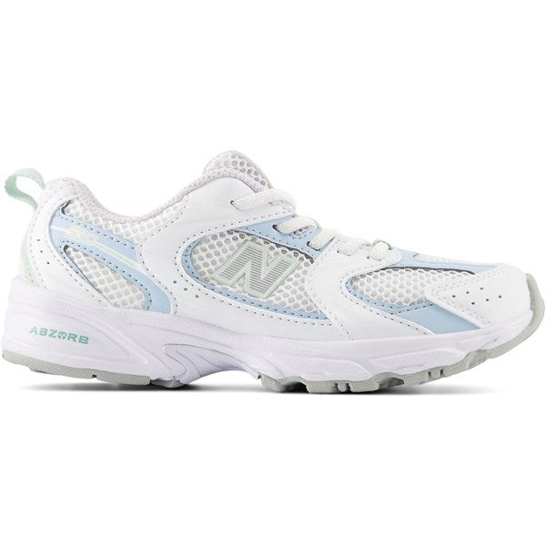 Køb New Balance 530 Kids Bungee Lace Sneakers White
