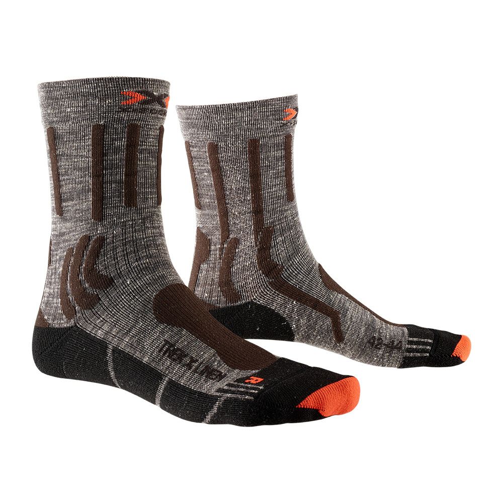 X-Socks TREK X LINEN - Chaussettes melangesuede/black