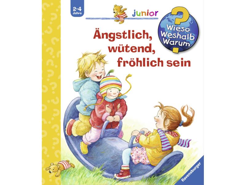 Ravensburger Kinder-Sachbuch WWW Ängstlich,wütend, fröhlich Klappbuch