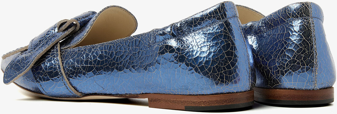 VIA VAI blauwe via vai loafers lola rayne