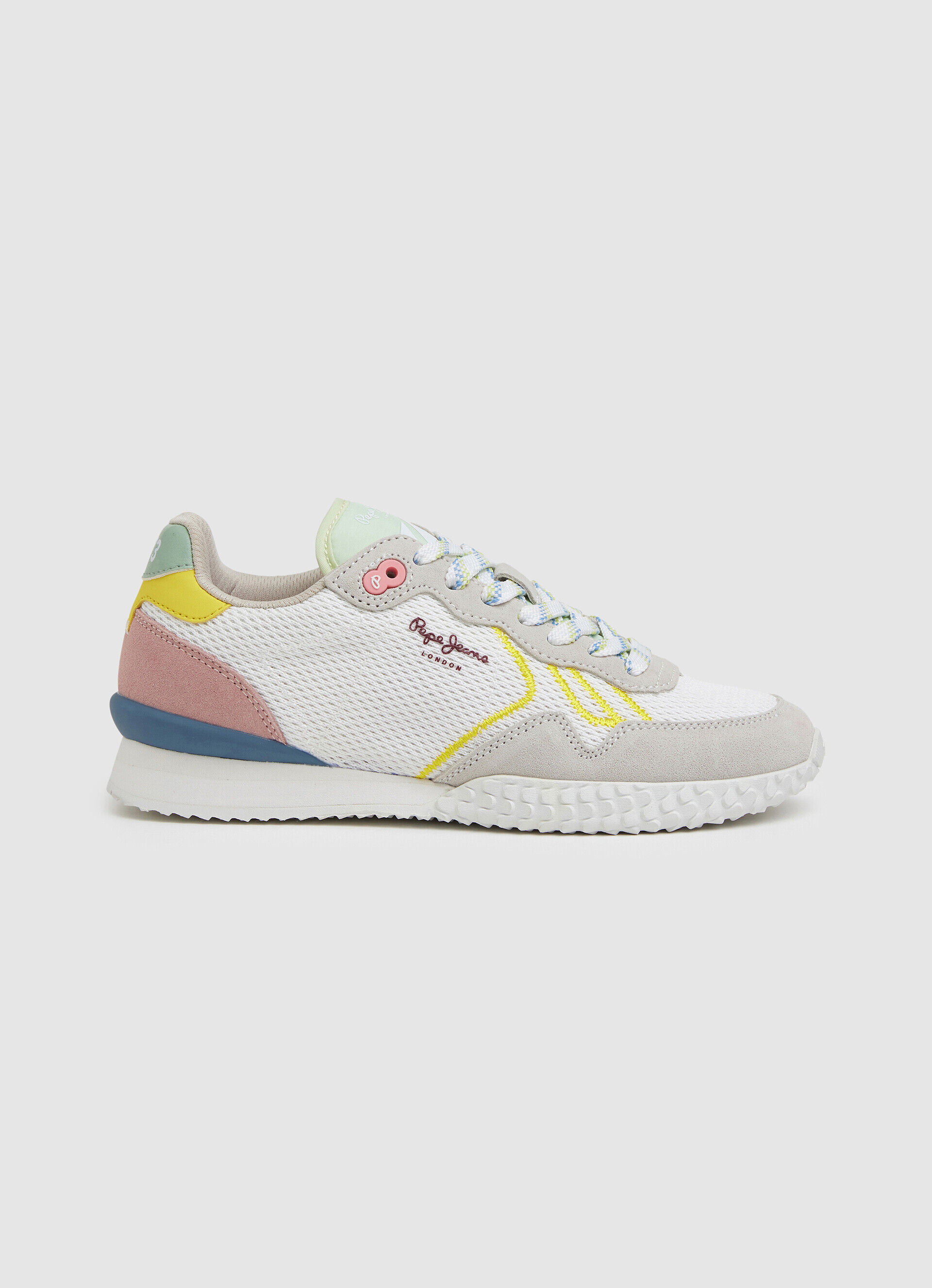Tênis de corrida Holland Mesh - branco