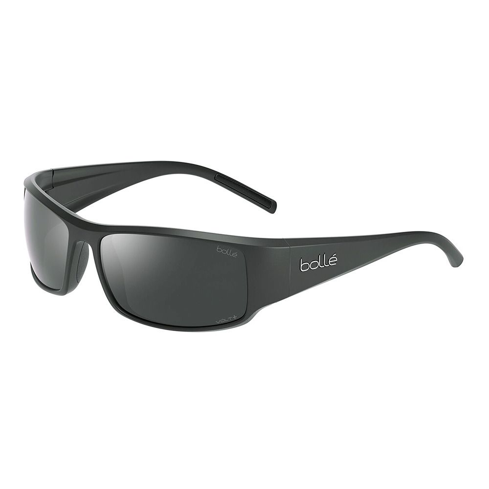Bolle KING - Lunettes de soleil polarisés black matte/gun