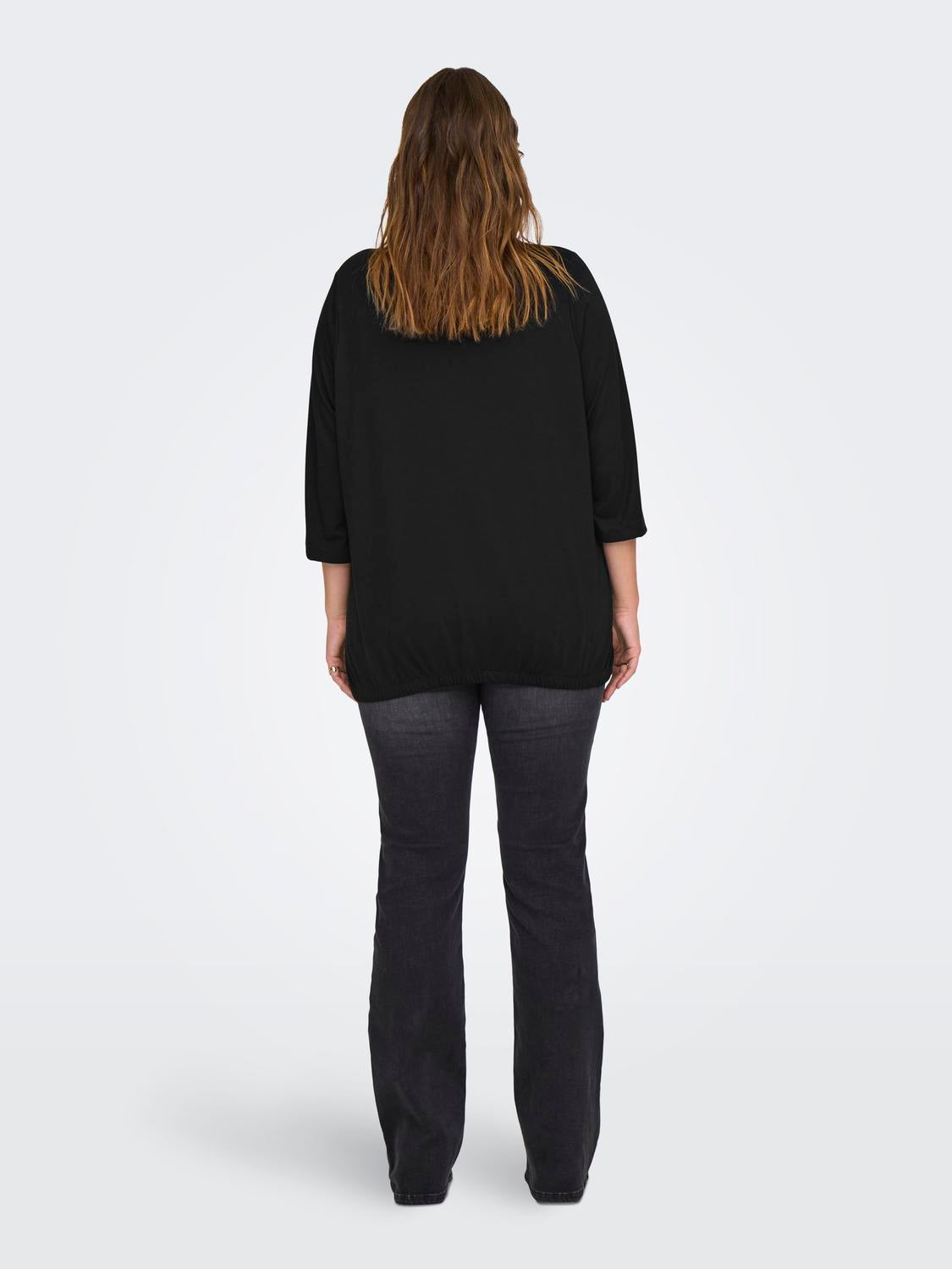 CARCARLINNE Top Black