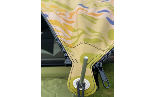 Bent Sonnensegel TC-Zip-Canvas Single aus Baumwoll-Mischgewebe