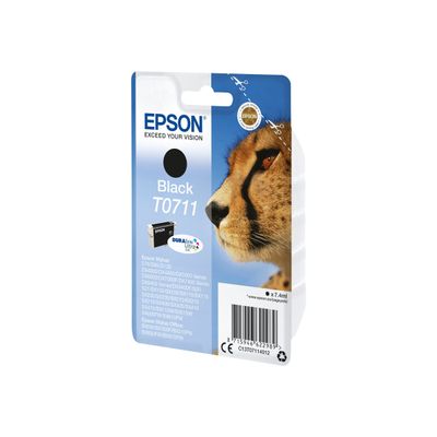 Epson T0711 Guépard - noir - cartouche d'encre originale