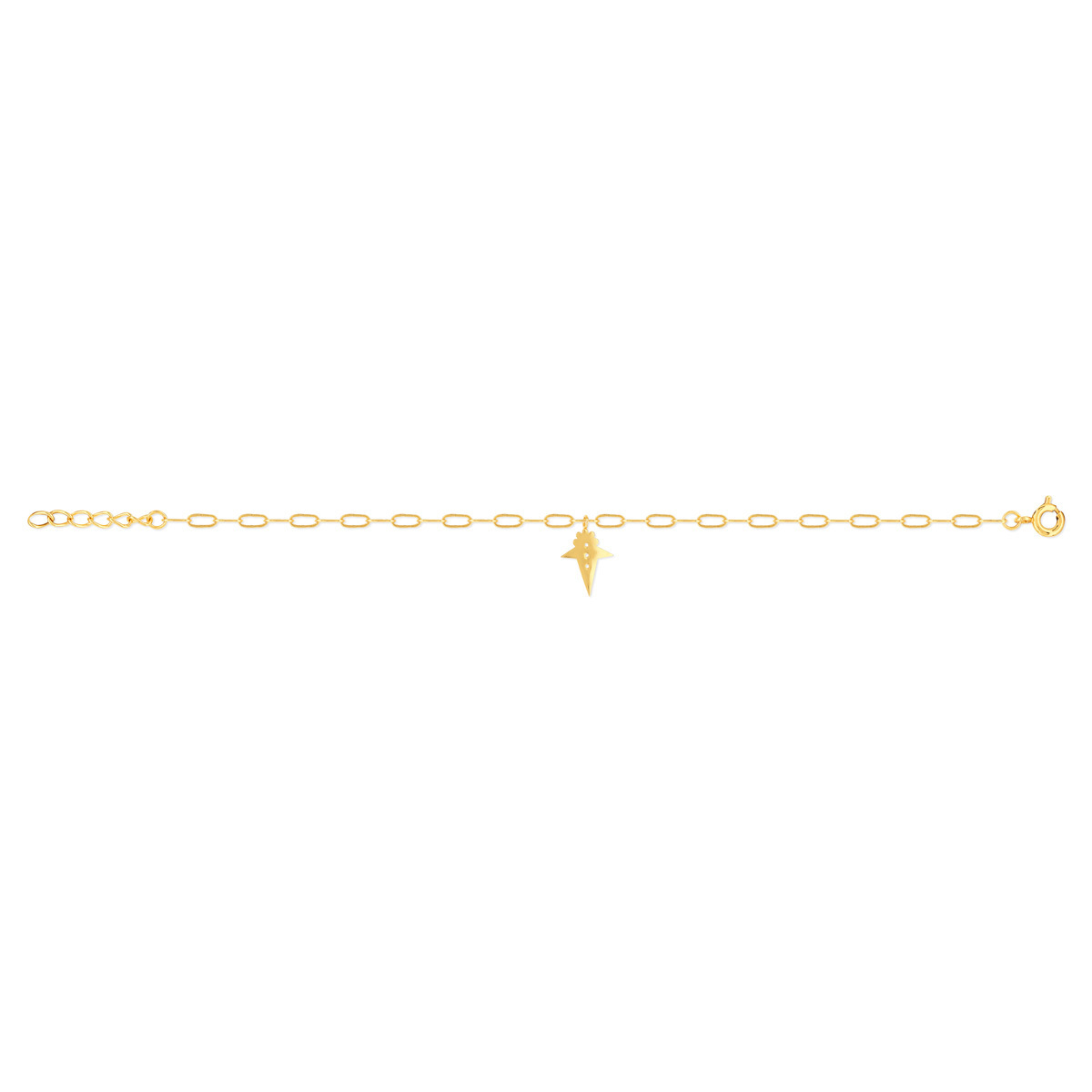 Bracelet doré 18 cm