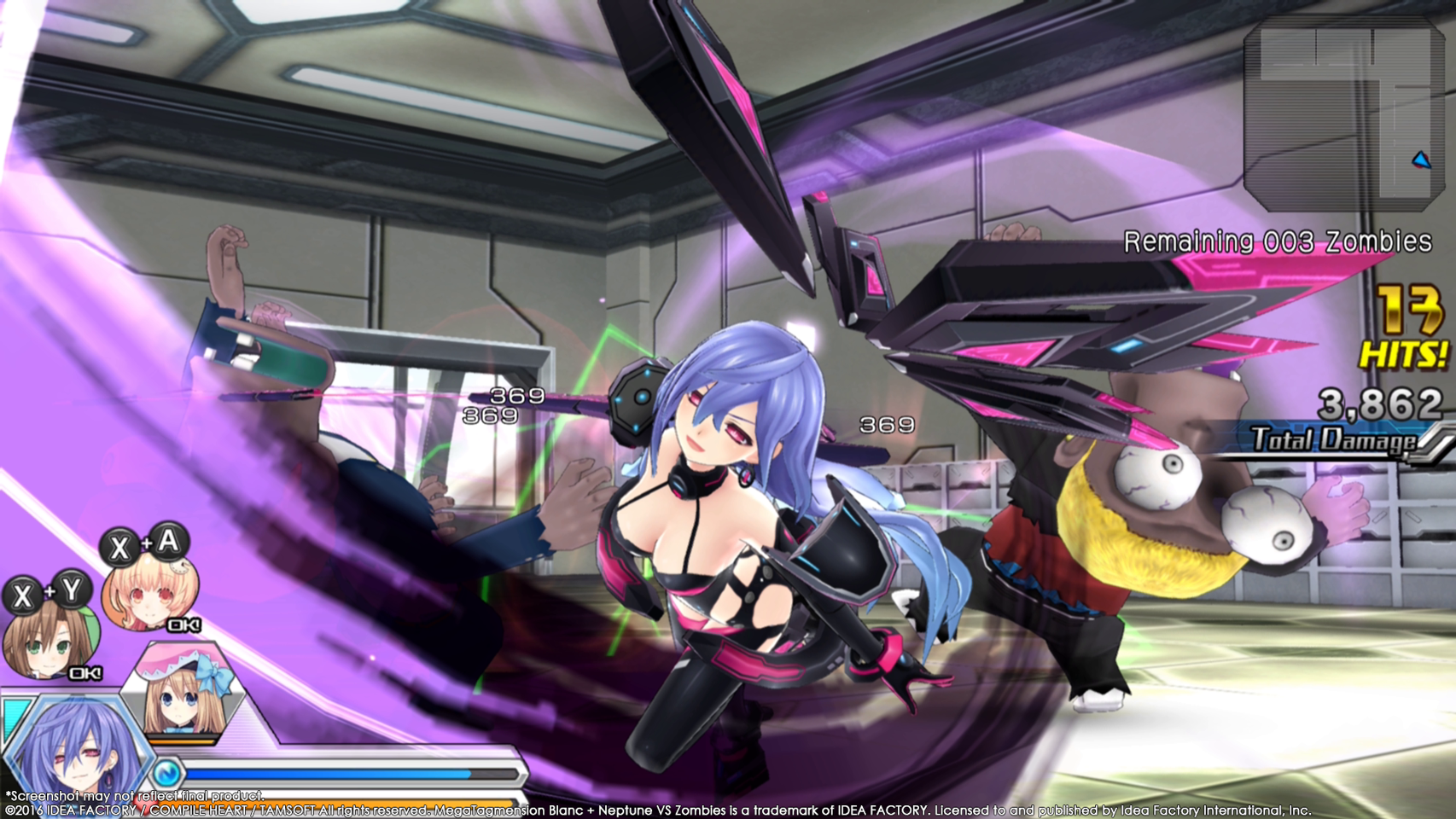 MegaTagmension Blanc + Neptune VS Zombies- PC