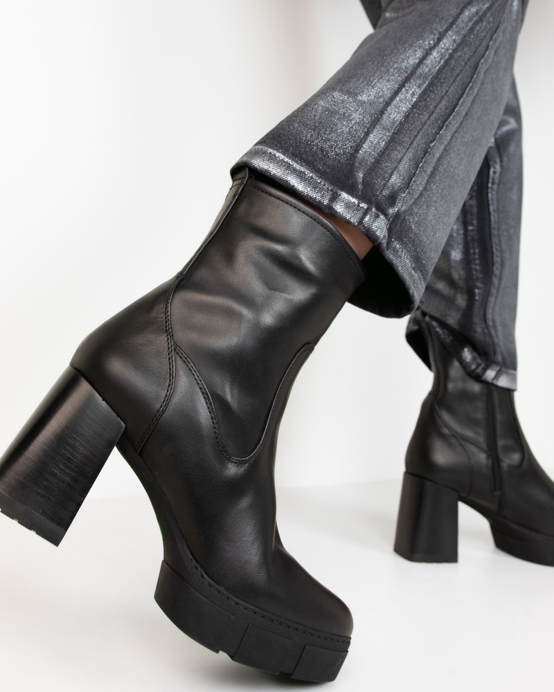 Unisa Kinton Rits- & gesloten boots  - zwart