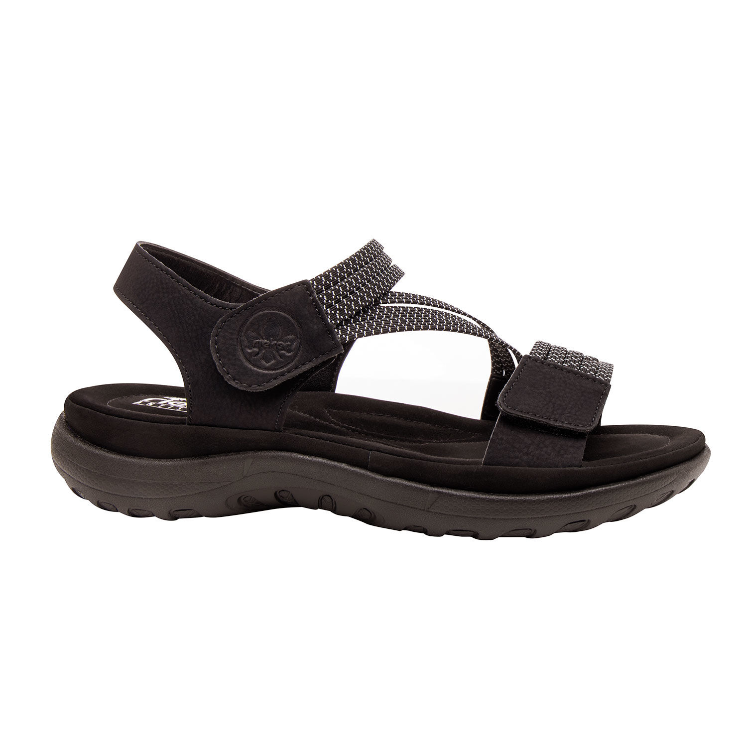 Modische Rieker Sandale aus weichem Softmaterial