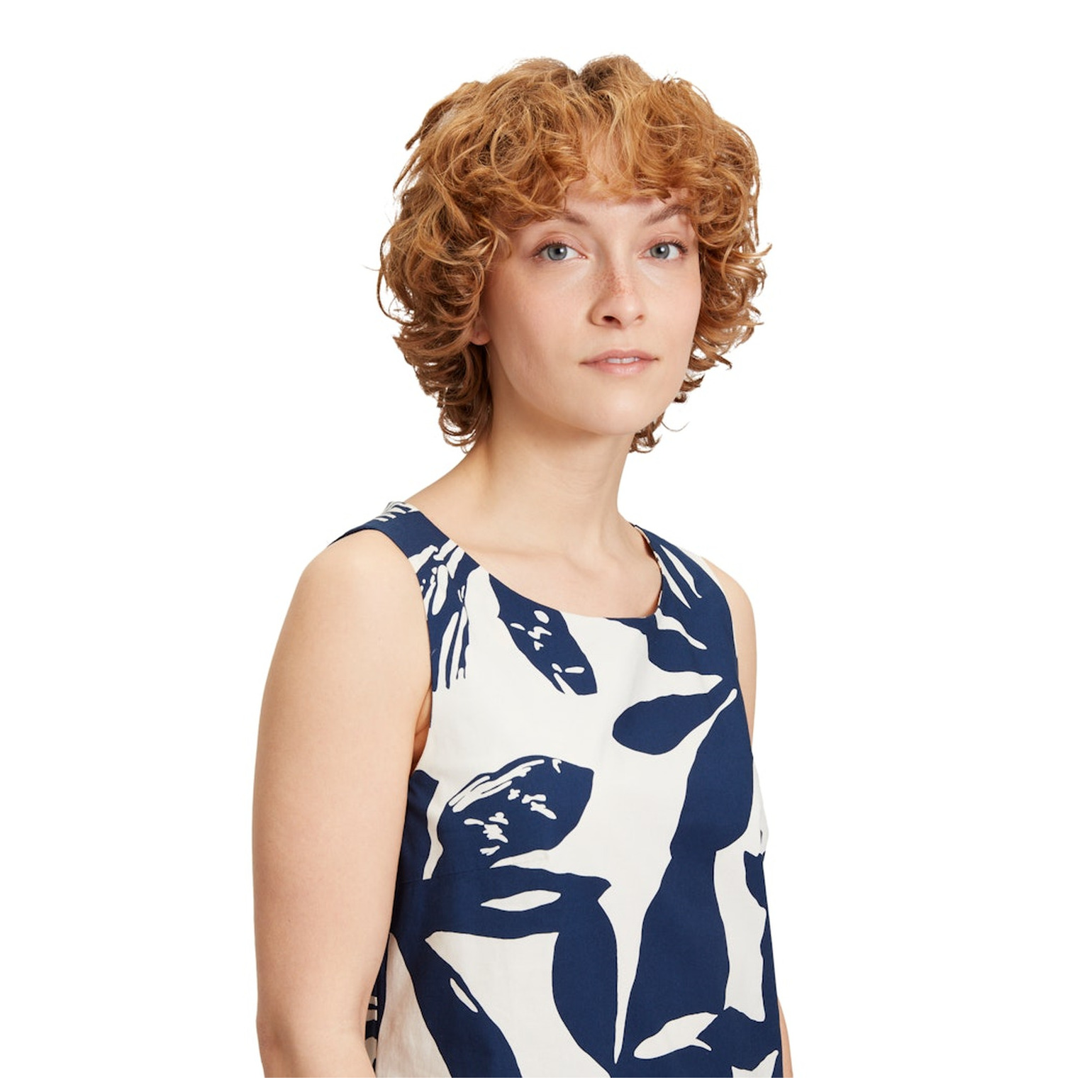 Cartoon Kleid Kurz ohne Arm
