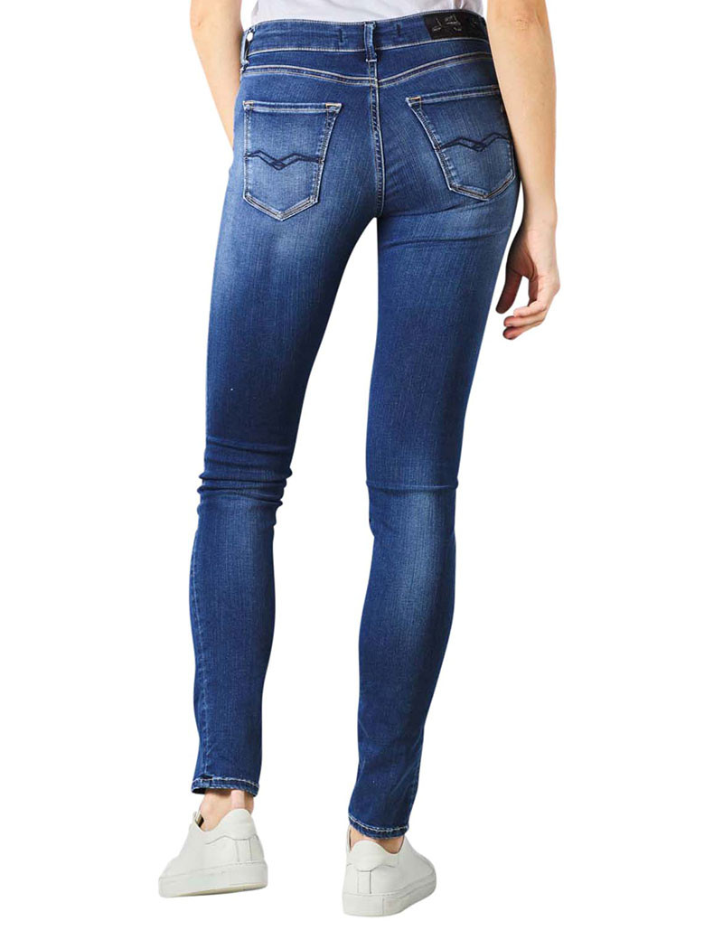 REPLAY JEAN FEMME NEW LUZ BLEU MOYEN 009