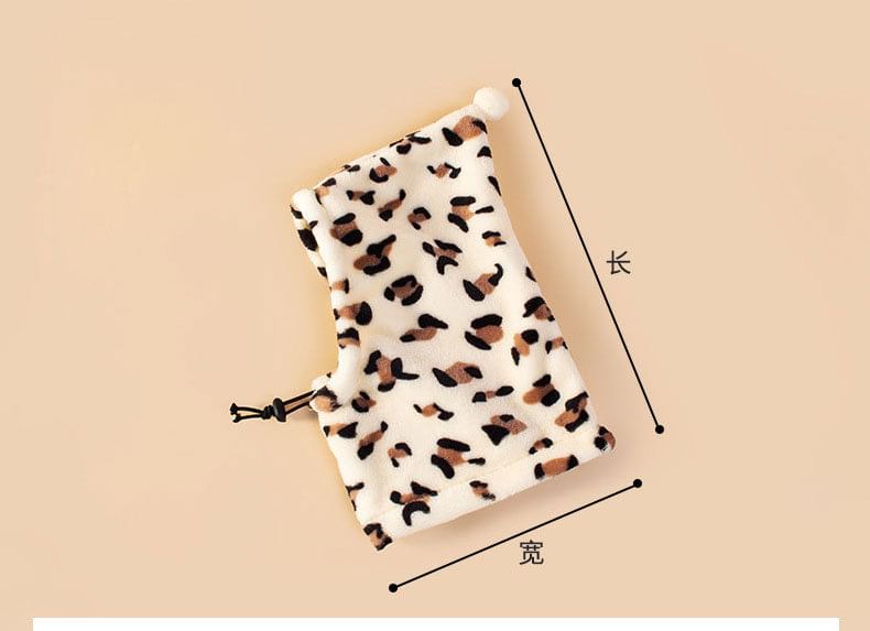 Cissilli - Bivakmuts met luipaardprint voor huisdieren