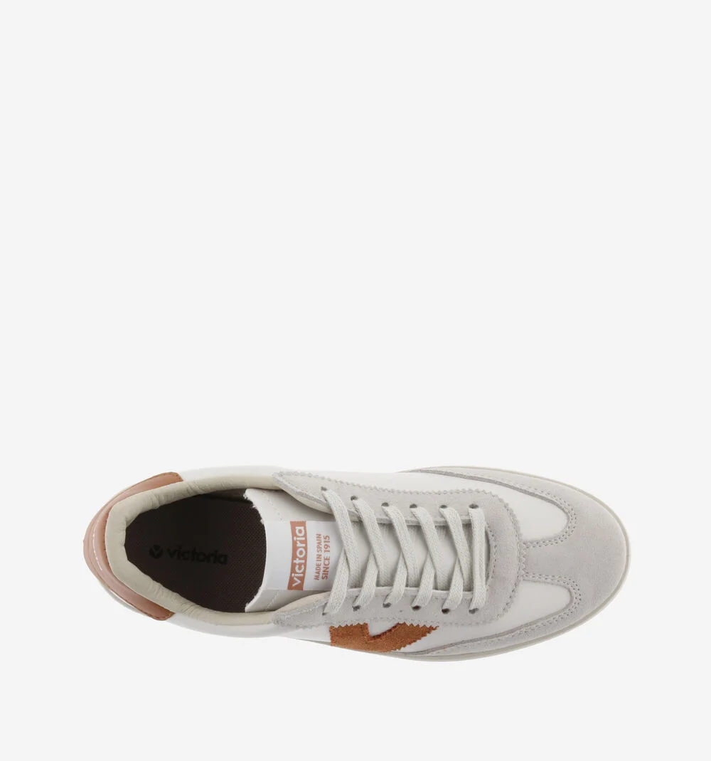 BERLÍN CYCLISTE EFFET CUIR & CUIR FENDU Baskets homme et femme de cyclisme TEJA