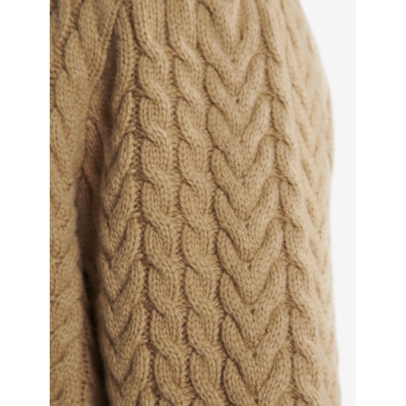 Pull Torsadé Col Rond - Pullover homme