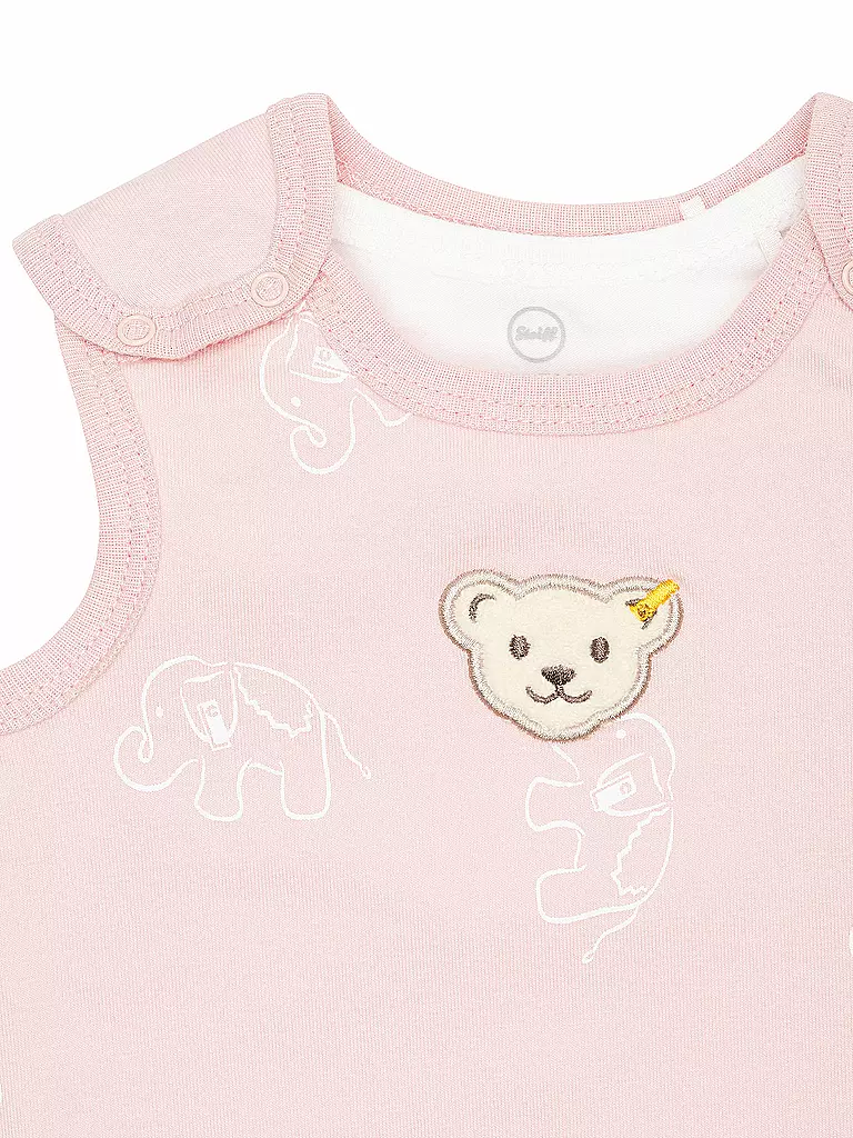 STEIFF Baby Set 2tlg Strampler und Langarmshirt  rosa