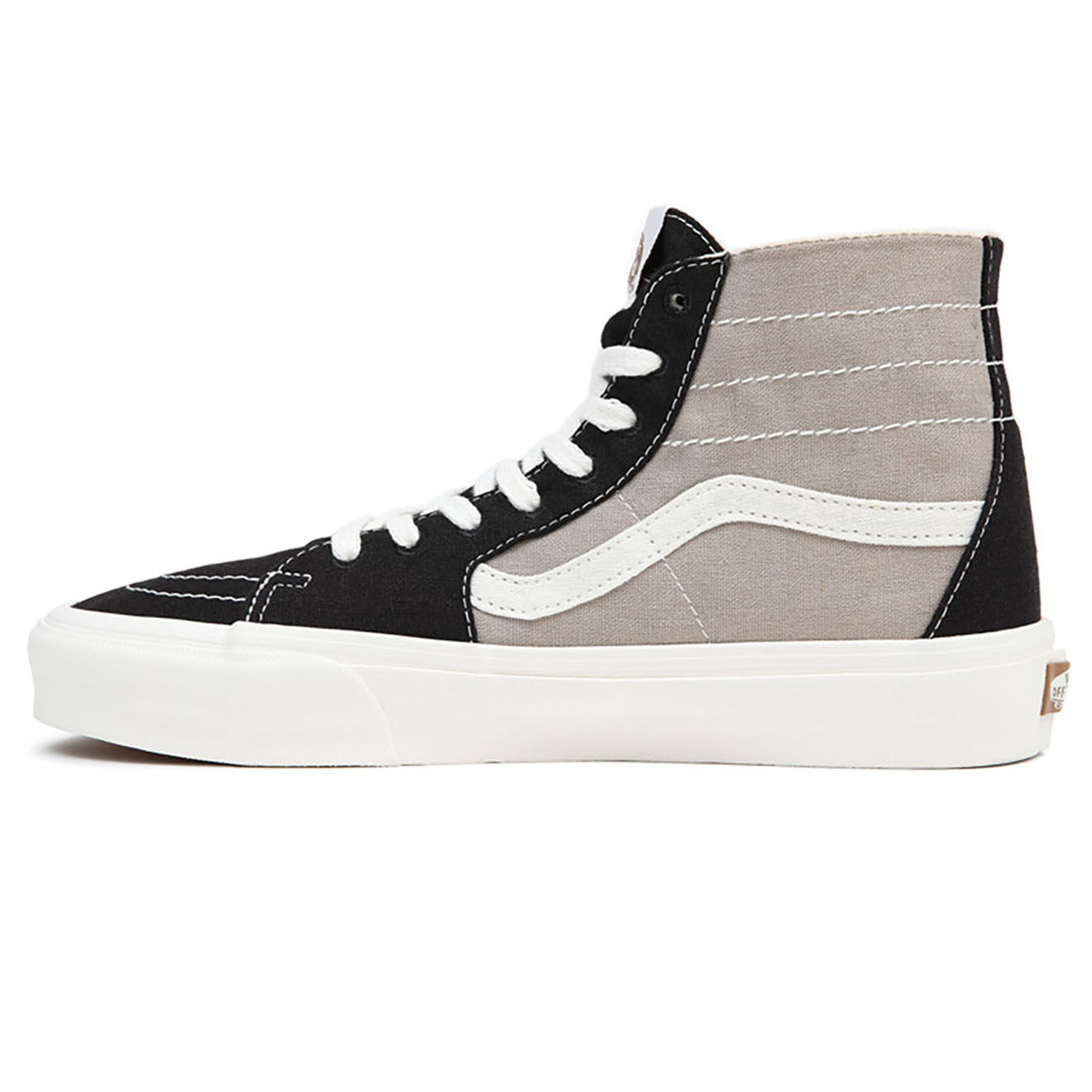 Vans Sneakers en Cuir & Textile SK8-Hi Tapered noir/gris