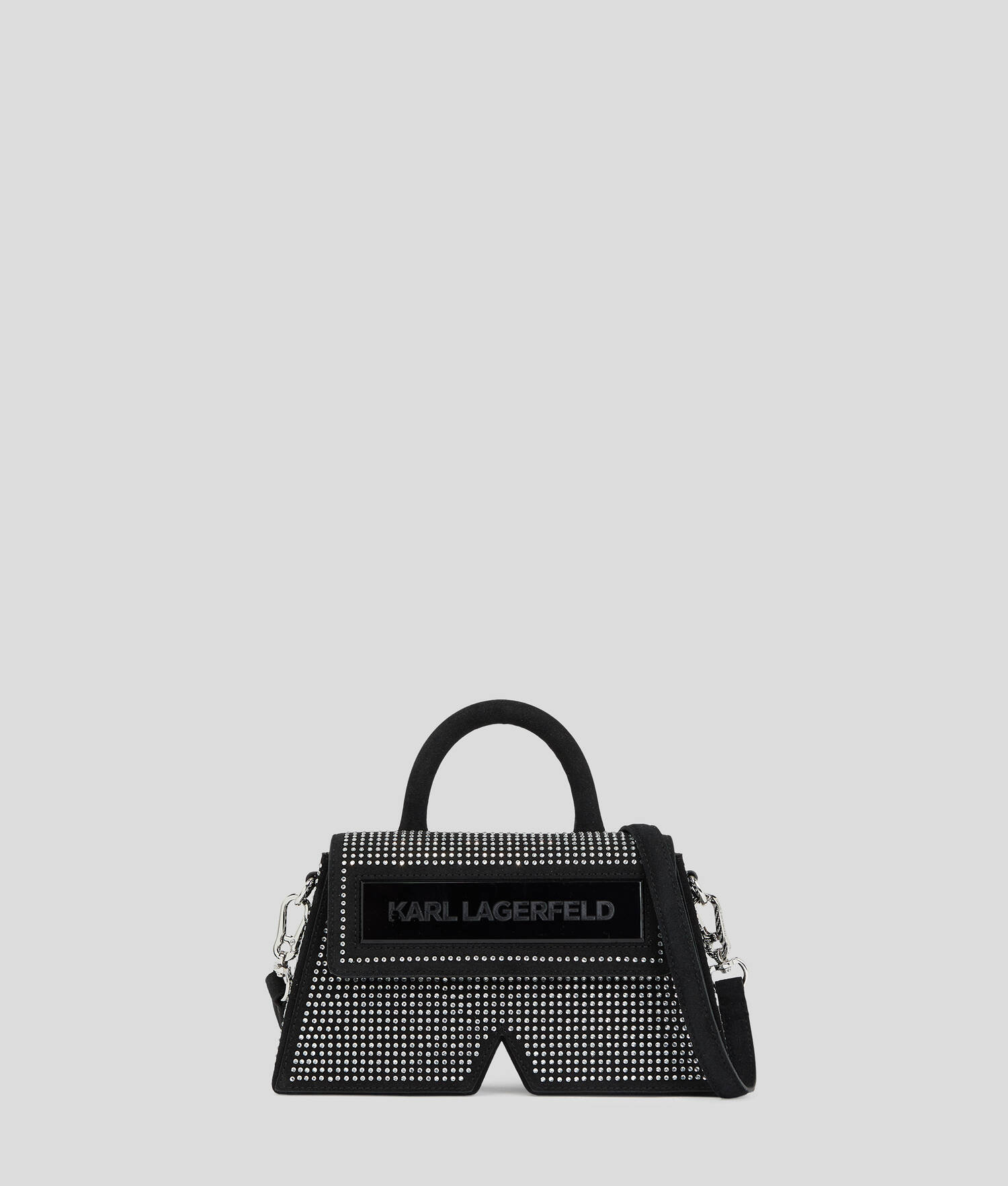 PETIT SAC BANDOULIÈRE SERTI DE CRISTAUX IKON K