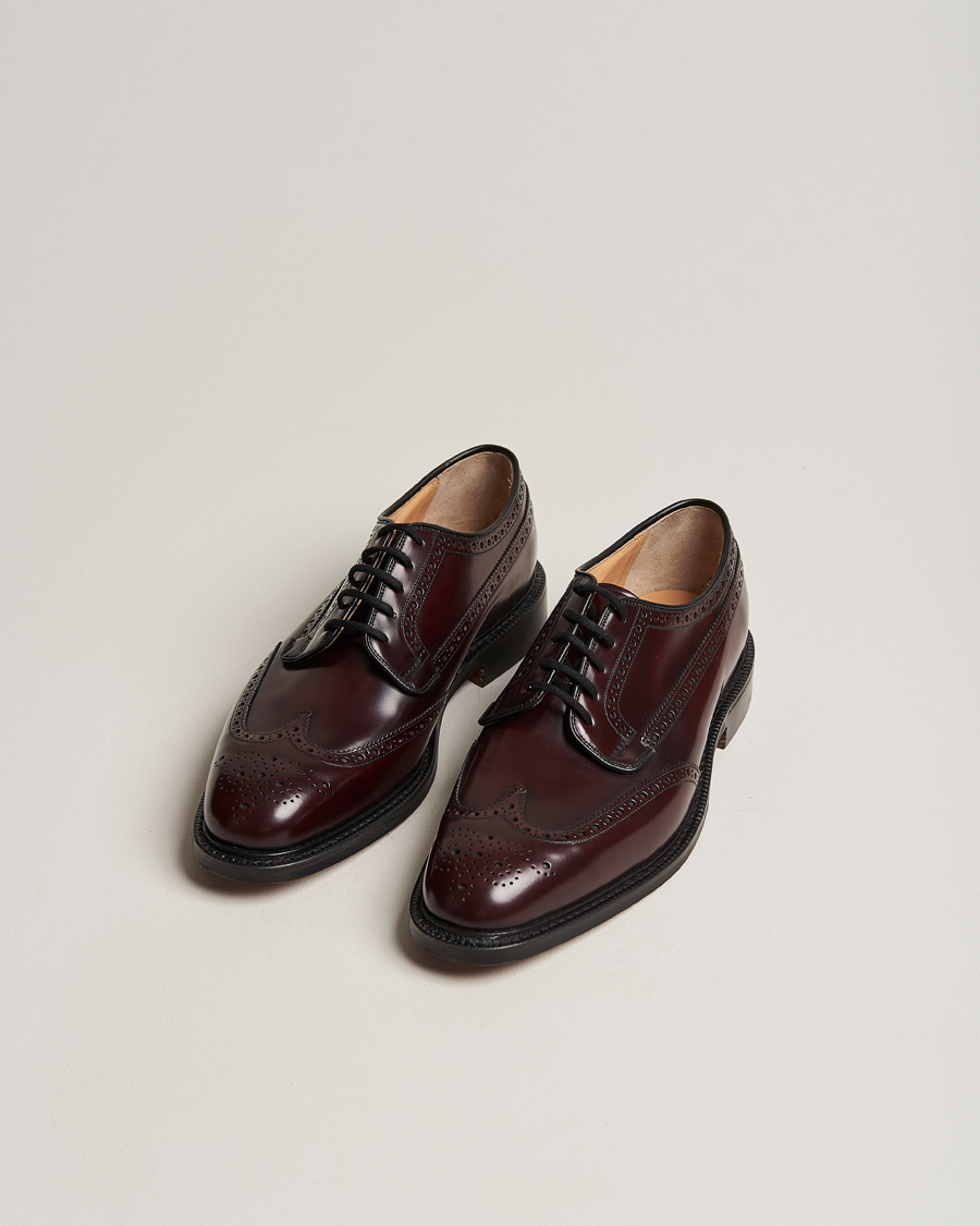 Church's Grafton Polished Binder Brogue Burgundy