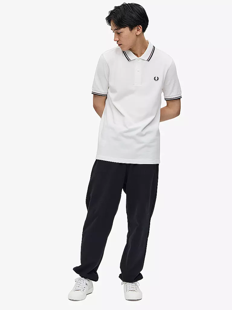 FRED PERRY Poloshirt M3600 weiss