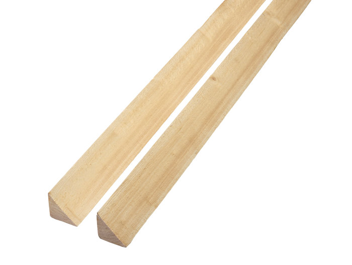 Trekantliste 45 x 45 x 3000 mm
