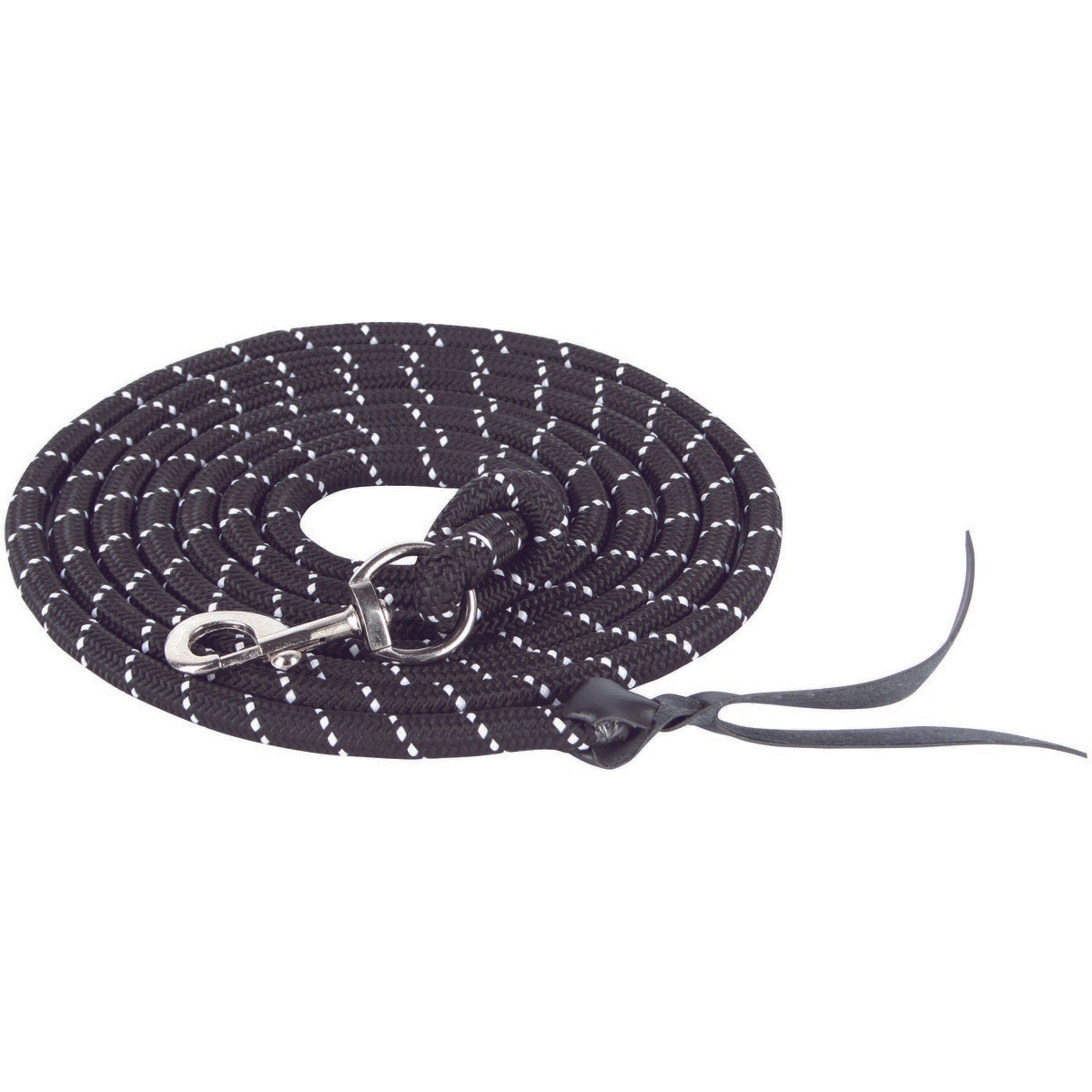 Harry's Horse Halstertouw Musketon Zwart
