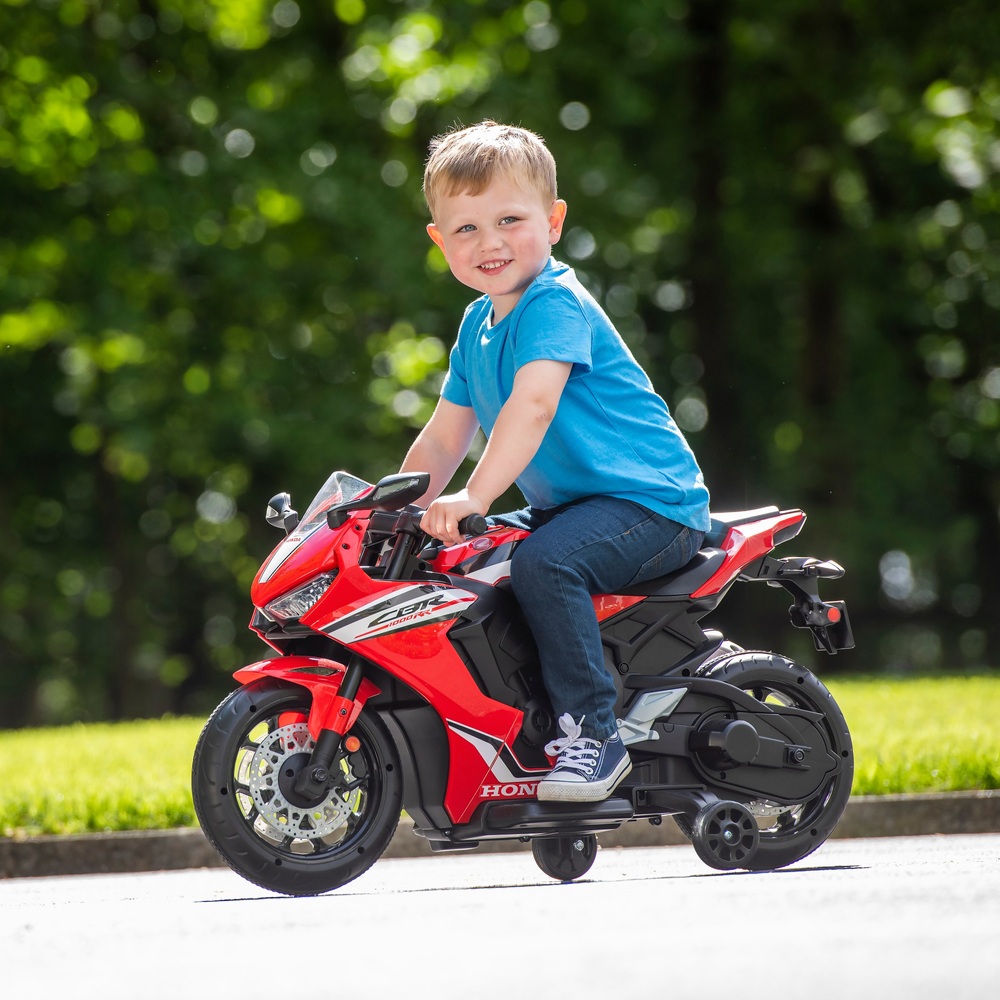 Honda CBR Motorrad 6V Elektro-Aufsitzmännchen