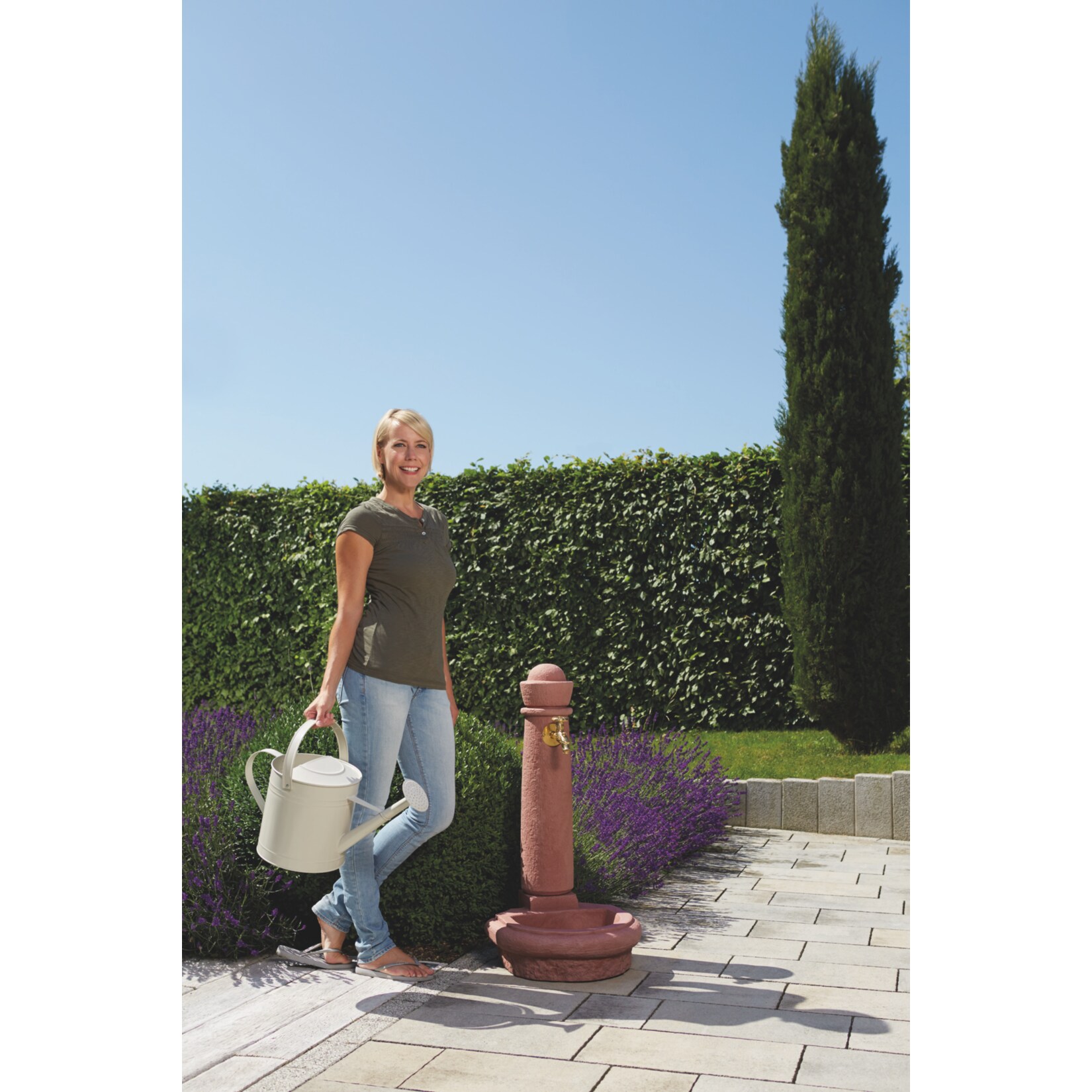 Garantia Venezia Steinbrunnen redstone
