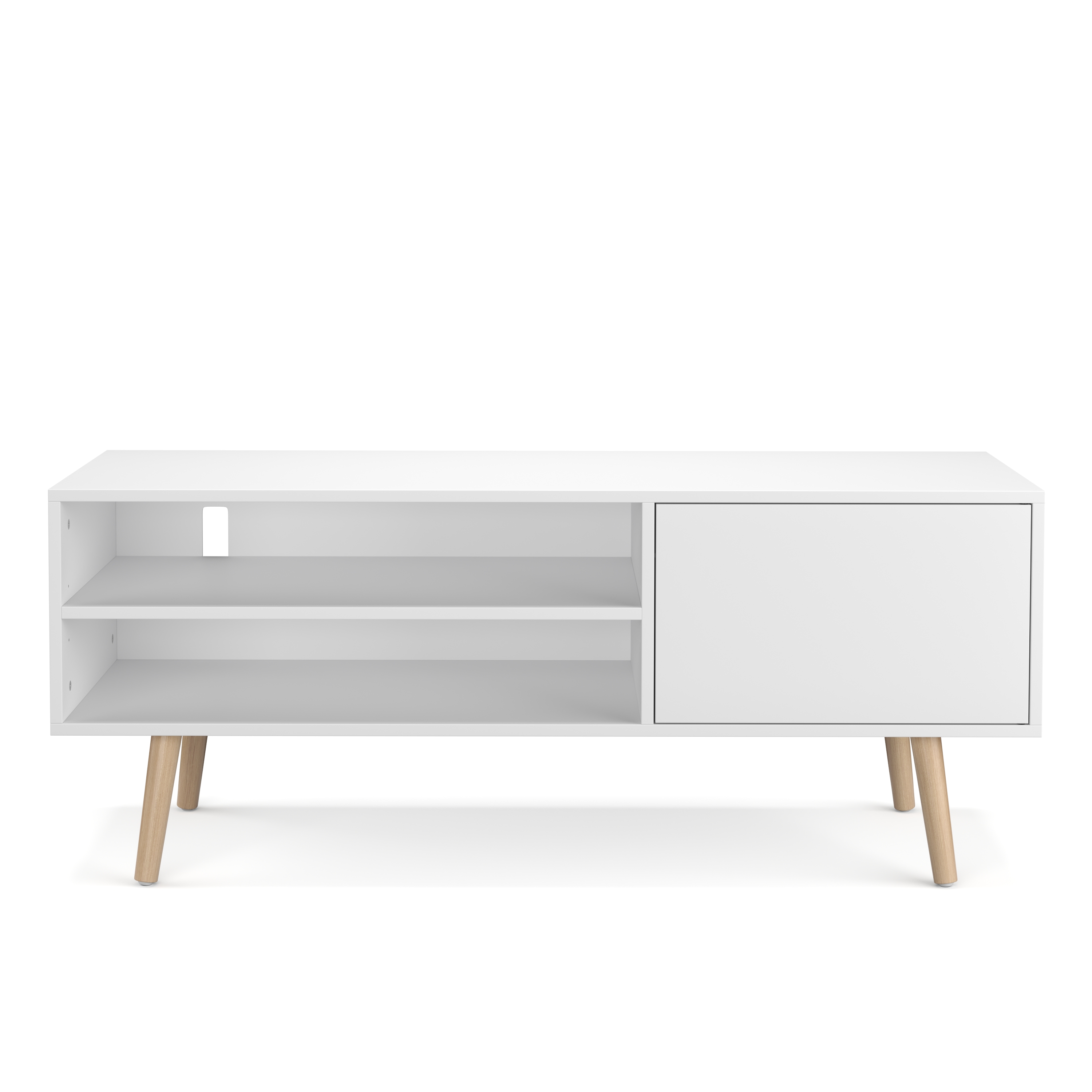 TV Möbel NORDIC 120 x 40 x 49 cm weiss
