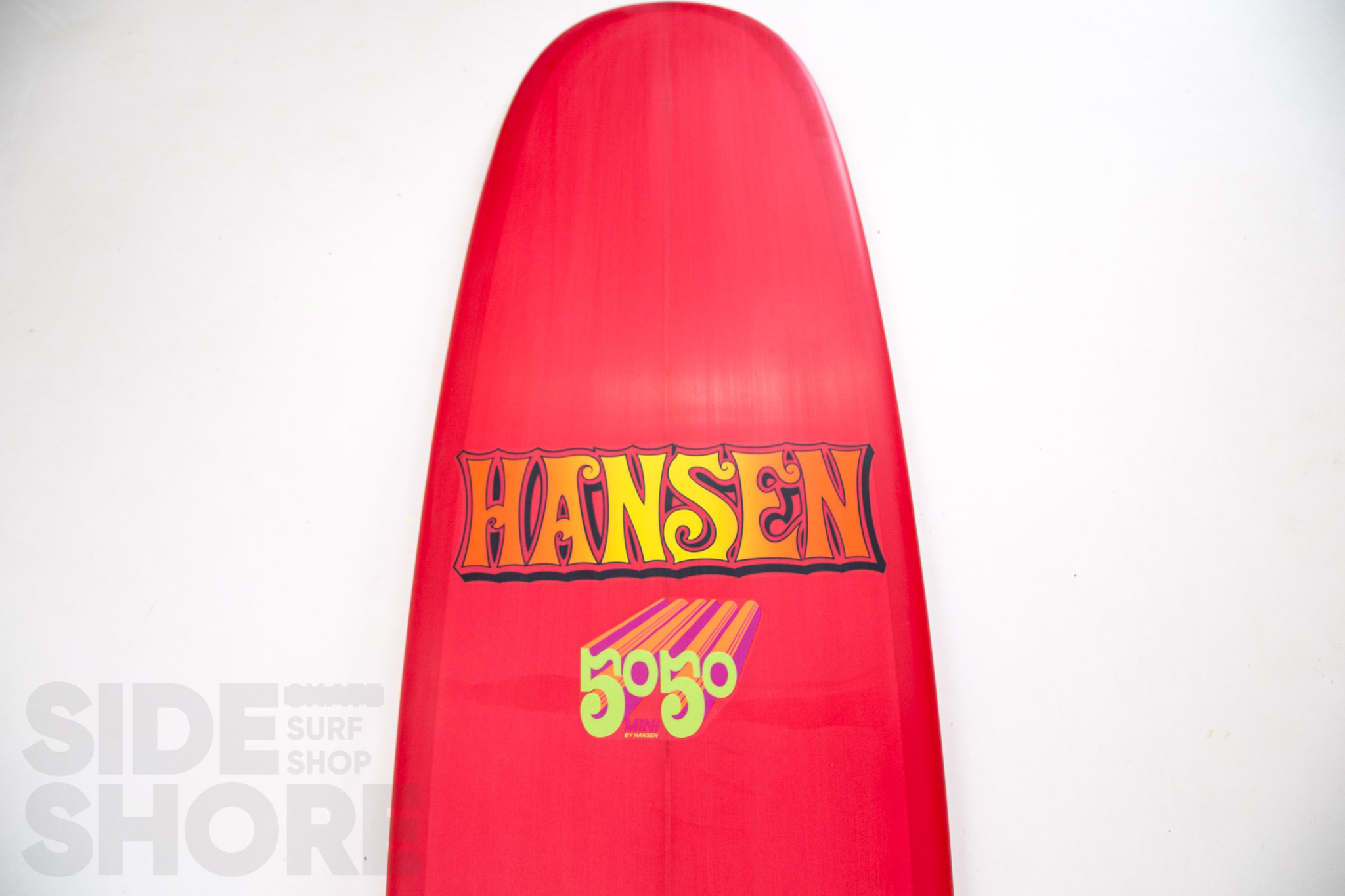 Hansen Surfboards 50-50 Mini - Red Tint - 7'6 x 22 1/4