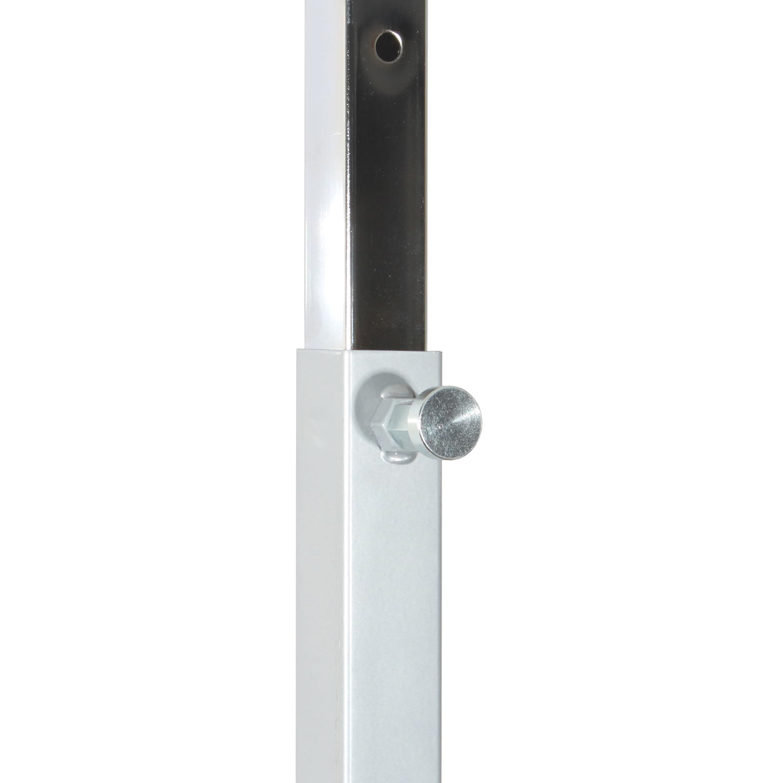 Profi-Kleiderständer - chrom-grau - 133 cm breit