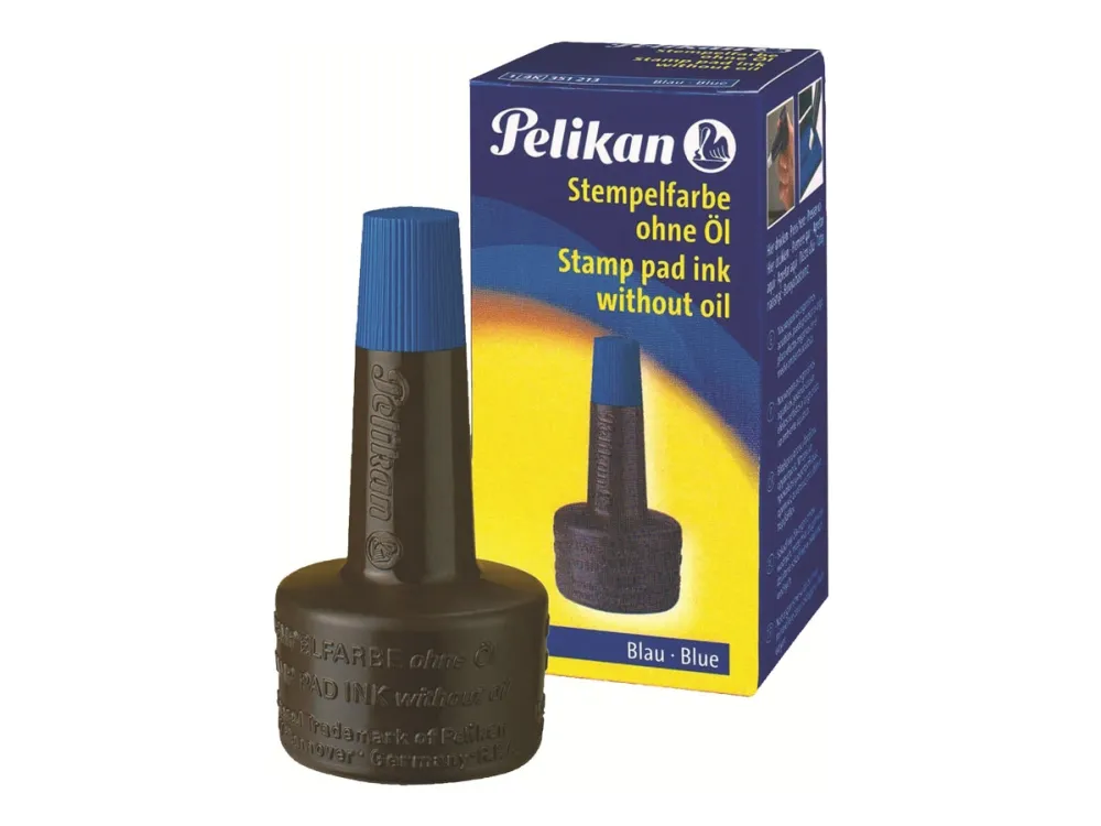 Pelikan 4K - Stempelblæk - blå - 28 ml - for P/N: 336214, 336222, 337709, 337725, 337733, 337741
