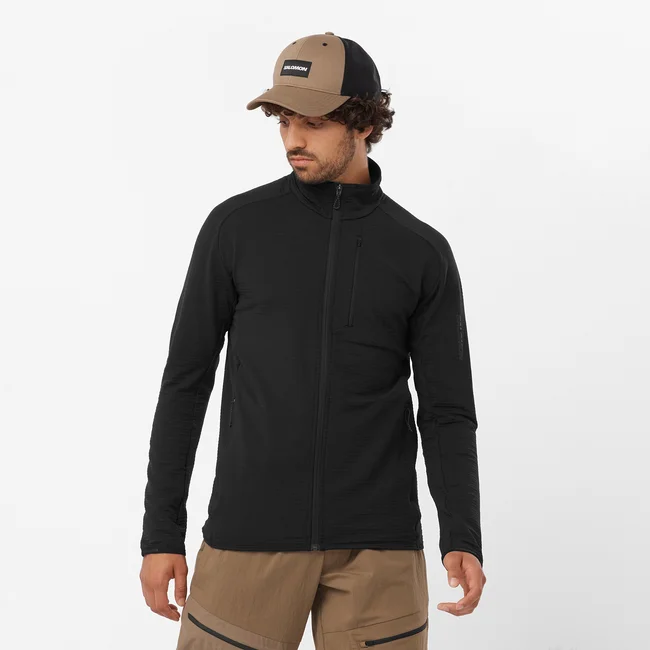 ESSENTIAL LIGHTWARM  Midlayer-Jacke mit durchgehendem Reißverschluss Herren