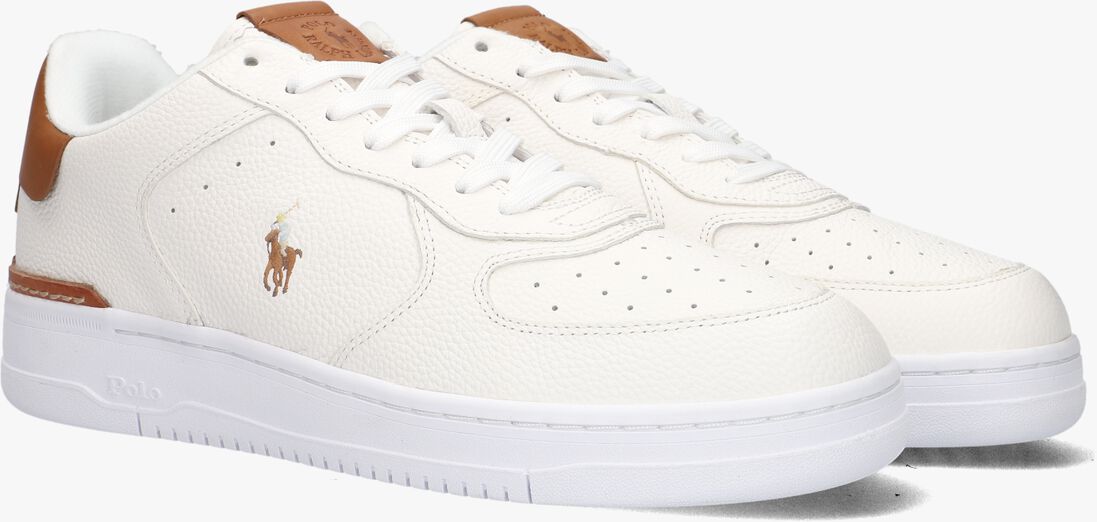 POLO RALPH LAUREN witte polo ralph lauren lage sneakers master court low top