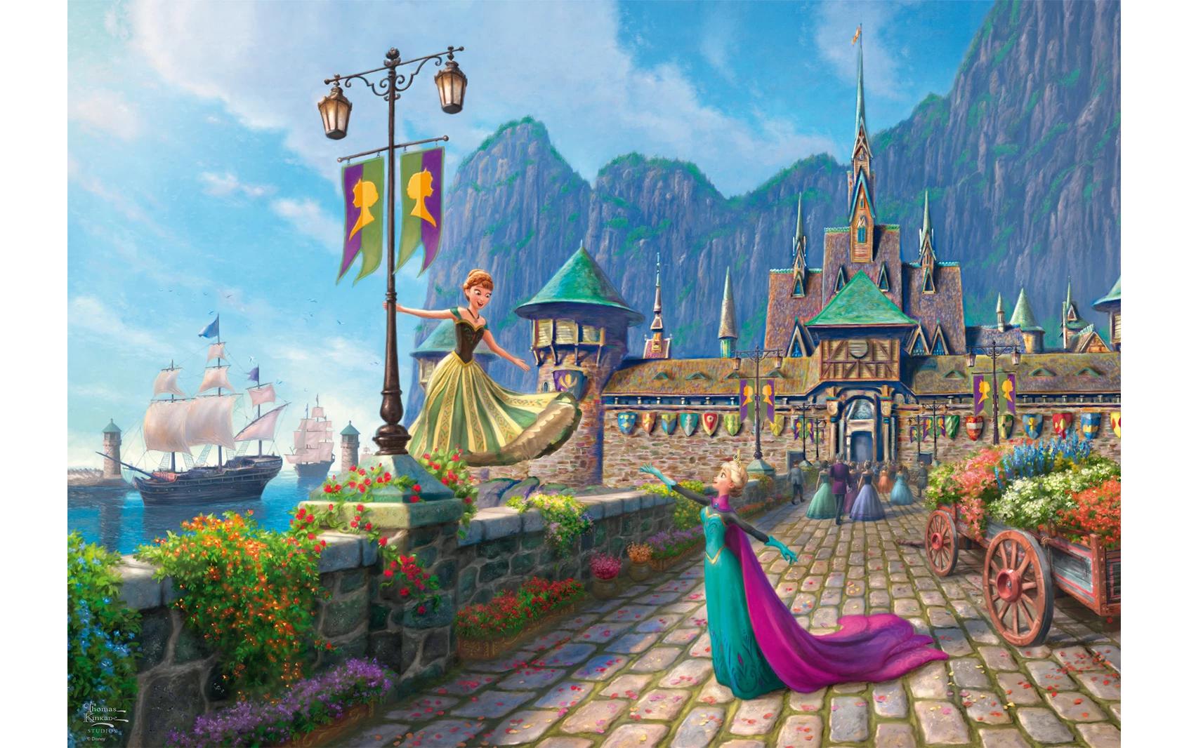 Puzzle Disney Frozen Celebrating in Arendelle1000 Teile – Erwachsenenpuzzle