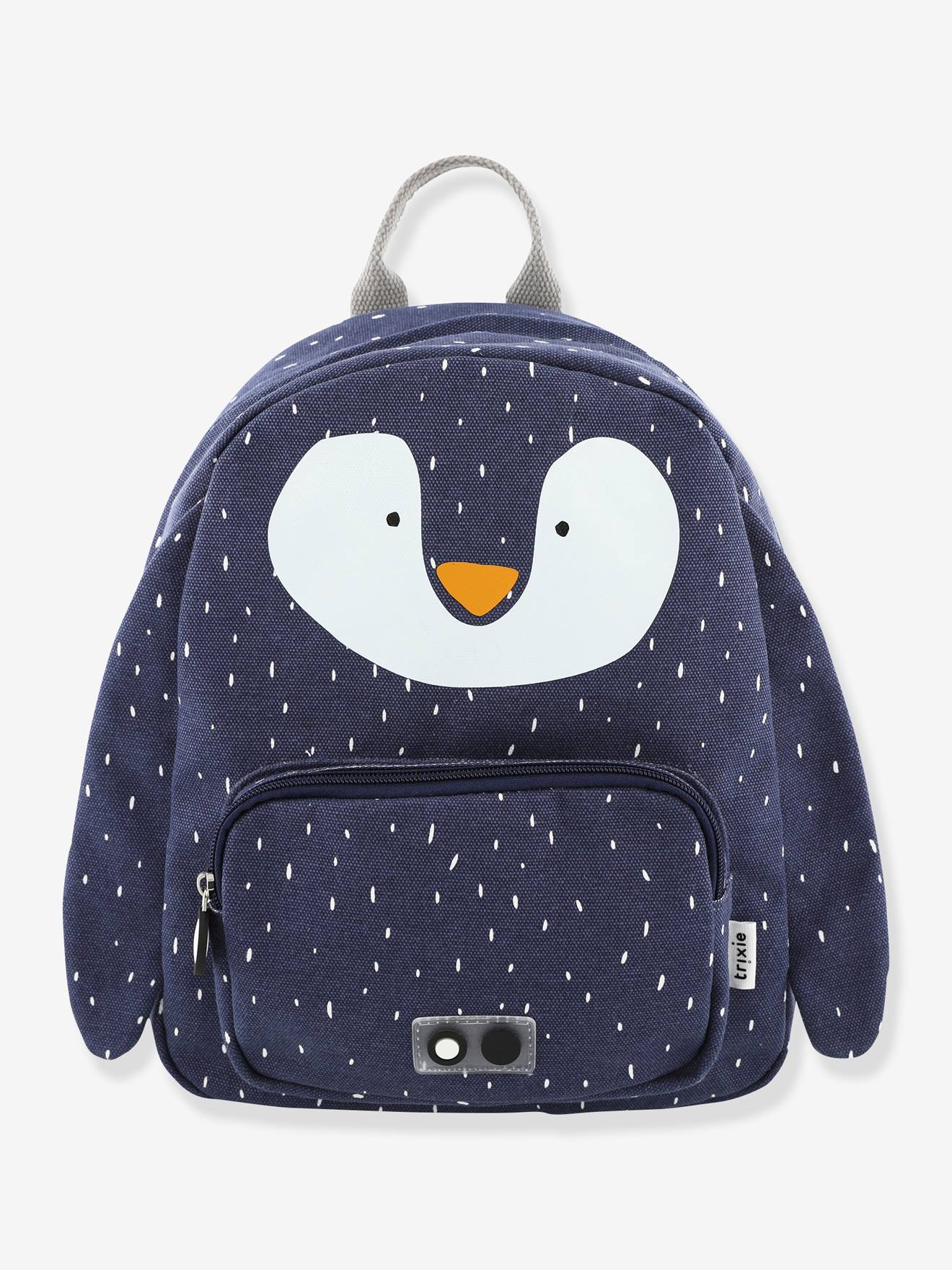 Mochila TRIXIE com estampa de animais, amarelo escuro, lisa.