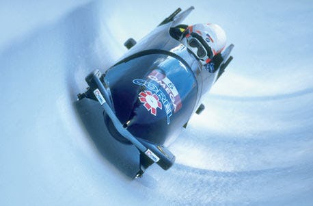 Rennbobtaxi mit Training in Altenberg als Geschenk