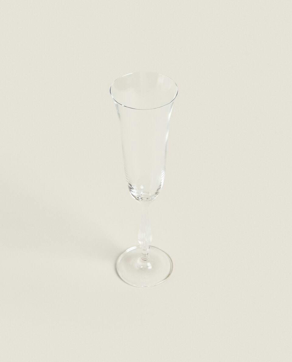 VIDRO DE CRISTAL SIMPLES PARA FLAUTA