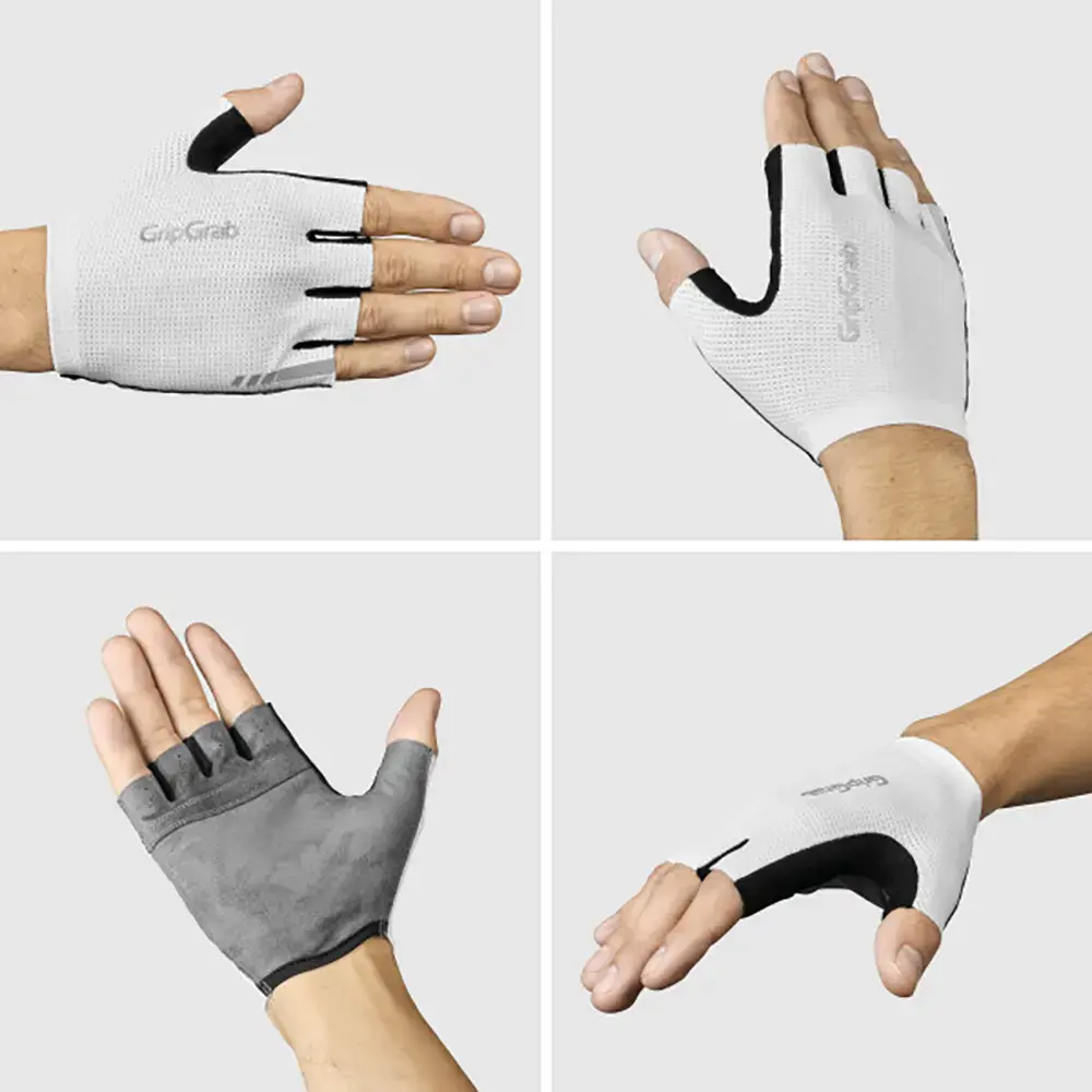 GripGrab PACR InsideGrip Zomer Fietshandschoenen Wit