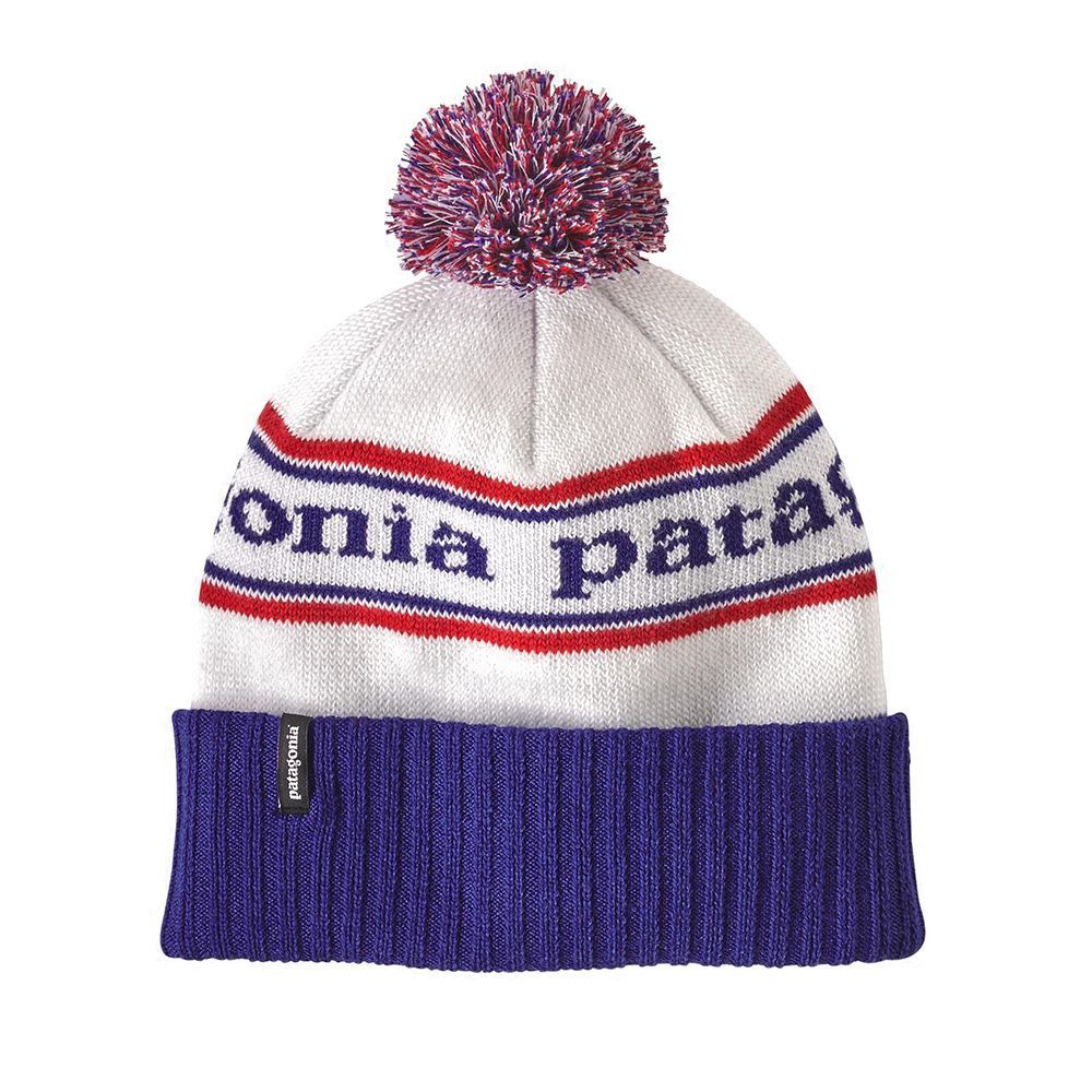 Patagonia POWDER TOWN - Bonnet park stripe/viking blue