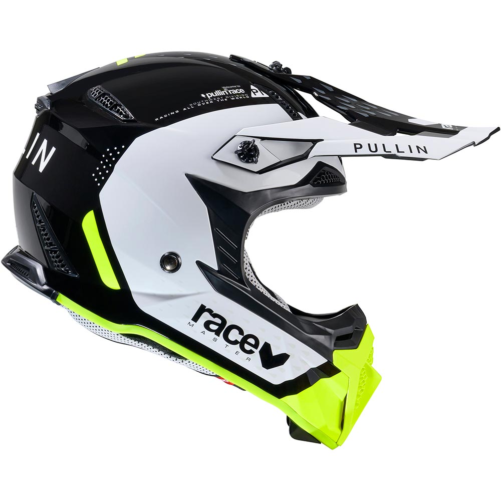 pull-in - Casque Master Noir / Blanc / Jaune fluo / Brillant