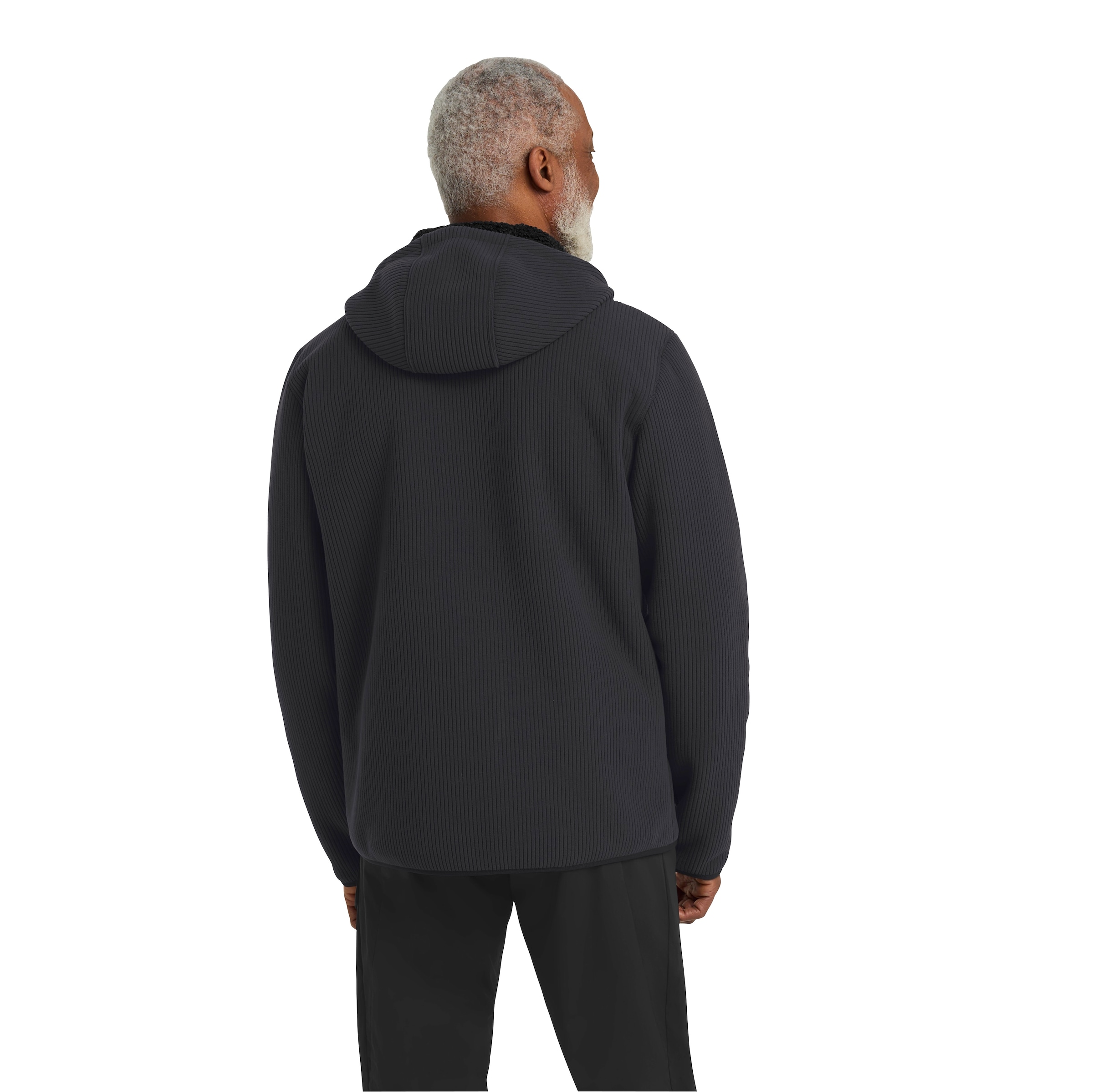 Jack Wolfskin Fleecejacke »LAKE RIDGE HOODED JKT M« mit Kapuze Windabweisend, wärmend, Übergangsjacke