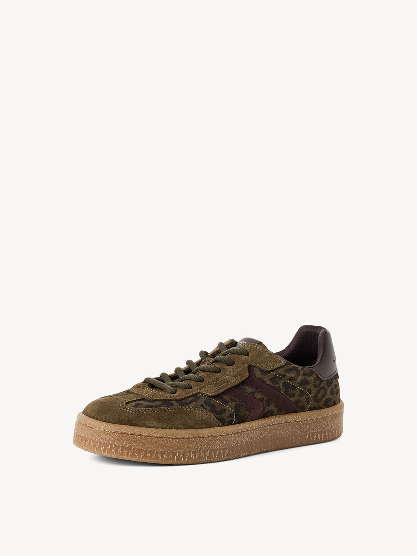 Leren Sneaker - groen