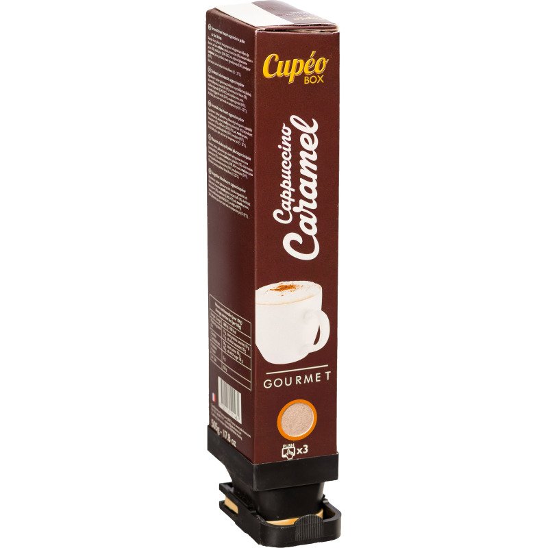 Cartouche de café Cupéo Box Cappuccino caramel - Pour machine JEDE Xpress